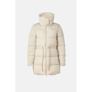 *Lining Repaired* Save the Duck Women's Petunia Belted Puffer Coat Jacket Sz 2/M